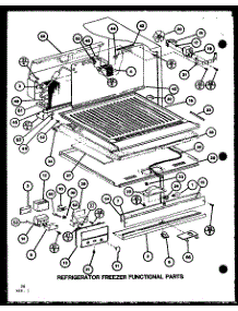07 - Ref Fz Functional Parts parts for Amana Refrigerator TCI20K / P7803217W from AppliancePartsPros.com