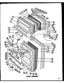 03 - Page 5 parts for Amana Refrigerator TD19F from AppliancePartsPros.com
