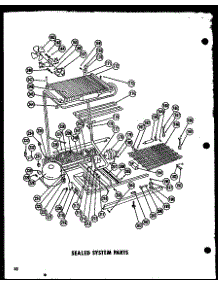 04 - Sealed System Parts parts for Amana Refrigerator TD19F from AppliancePartsPros.com
