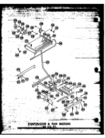02 - Evap & Fan Motors 20 Cu. Ft. parts for Amana Refrigerator TD20W-A / P6030362W A from AppliancePartsPros.com