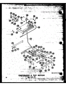 02 - Evap & Fan Motors 23 Cu. Ft. parts for Amana Refrigerator TD23W-AG / P6030363W G from AppliancePartsPros.com