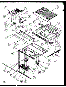 06 - Divider Block parts for Amana Refrigerator TG18RBL / P1158302W L from AppliancePartsPros.com