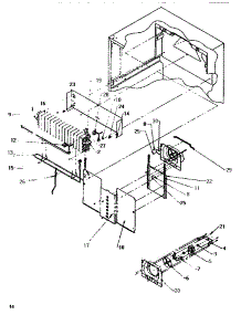 08 - Evap Area parts for Amana Refrigerator TG518SL / P1180901W from AppliancePartsPros.com