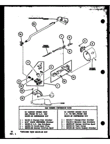05 - Gs Burner Conversion Kits parts for Amana Dryer TGA800 / P7704107W from AppliancePartsPros.com