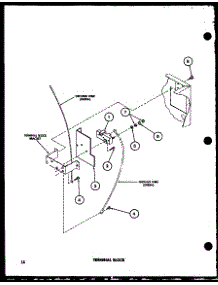 11 - Terminal Block parts for Amana Dryer TGA800 / P7704107W from AppliancePartsPros.com