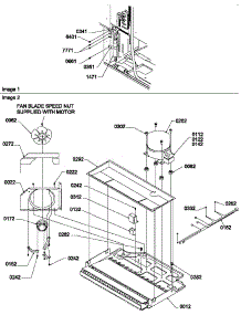 08 - Machine Compartment parts for Amana Refrigerator TGI18V1W / P1310801W W from AppliancePartsPros.com