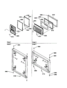 02 - Door Assemblies parts for Amana Refrigerator TH18TE / P1301701W E from AppliancePartsPros.com