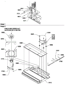 08 - Machine Compartment parts for Amana Refrigerator TH18V2W / P1315701W W from AppliancePartsPros.com