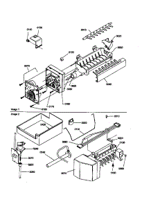 05 - Ice Maker Assy And Parts parts for Amana Refrigerator THI18TW / P1302401W W from AppliancePartsPros.com