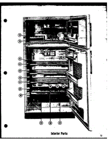 09 - Interior Parts parts for Amana Refrigerator TI-17E from AppliancePartsPros.com