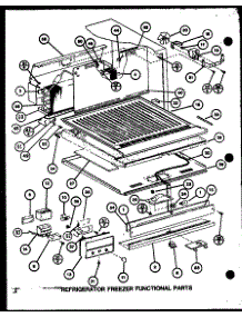 06 - Ref Fz Functional Parts parts for Amana Refrigerator TJ20M / P7859222W from AppliancePartsPros.com