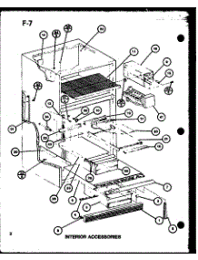 03 - Interior Accessories parts for Amana Refrigerator TL18G / P7651224W from AppliancePartsPros.com