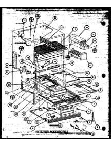 03 - Interior Accessories parts for Amana Refrigerator TL18M / P7858511W from AppliancePartsPros.com