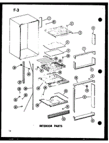 04 - Interior Parts parts for Amana Refrigerator TLI20F / P7528816W from AppliancePartsPros.com