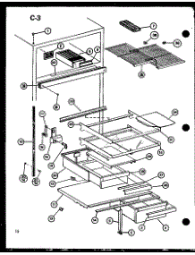02 - Page 3 parts for Amana Refrigerator TLI20F-G / P7616403W G from AppliancePartsPros.com