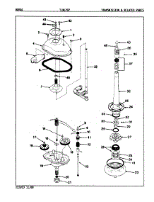 04 - Transmission & Related Parts parts for Norge Washer TLWL202W from AppliancePartsPros.com