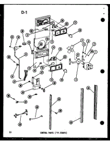 02 - Control Parts (Tm  / Esrfc) parts for Amana Refrigerator TM14FC / P7565802W C from AppliancePartsPros.com