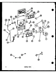 03 - Control Parts parts for Amana Refrigerator TM14K1L / P7705207W L from AppliancePartsPros.com