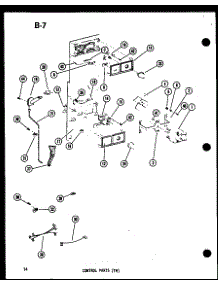 02 - Control Parts (Tm) parts for Amana Refrigerator TM16D-C / P7464507W C from AppliancePartsPros.com
