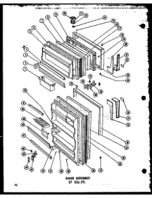 04 - Page 6 parts for Amana Refrigerator TM17G from AppliancePartsPros.com