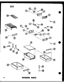 04 - Interior Parts parts for Amana Refrigerator TM18F-C / P7528803W C from AppliancePartsPros.com