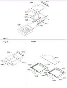 09 - Shelving Assy parts for Amana Refrigerator TM18V2L / P1318006W L from AppliancePartsPros.com