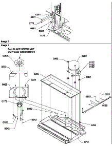 09 - Machine Compartment parts for Amana Refrigerator TM18VW / P1305902W W from AppliancePartsPros.com