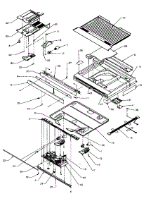 07 - Divider Block parts for Amana Refrigerator TP21A3L / P1181503W L from AppliancePartsPros.com