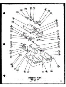 02 - Interior Parts 15 Cu. Ft. parts for Amana Refrigerator TR15-G from AppliancePartsPros.com