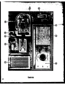 02 - Controls parts for Amana Refrigerator TR-17D from AppliancePartsPros.com