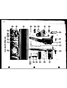 03 - Door Hinges And Door Parts parts for Amana Refrigerator TR-17LE from AppliancePartsPros.com