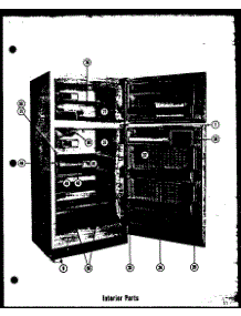 07 - Interior Parts parts for Amana Refrigerator TR-17LE from AppliancePartsPros.com