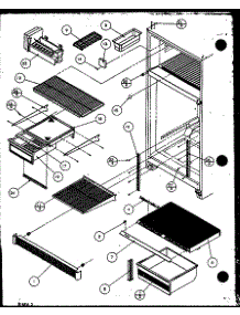 04 - Page 3 parts for Amana Refrigerator TR18QBL / P1111304W L from AppliancePartsPros.com