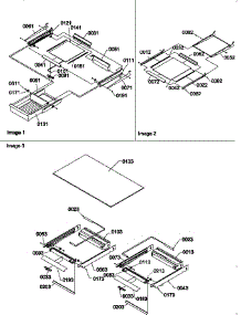 09 - Shelving Assemblies parts for Amana Refrigerator TR18VW / P1307401W W from AppliancePartsPros.com