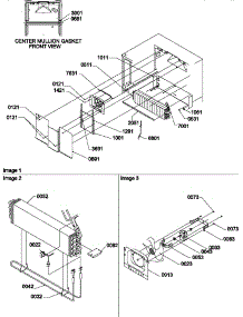 04 - Evap And Fan Motor Assemblies parts for Amana Refrigerator TR21V2W / P1316001W W from AppliancePartsPros.com
