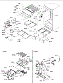 07 - Interior, Drain Block & Control Assy parts for Amana Refrigerator TR25V2E / P1316102W E from AppliancePartsPros.com