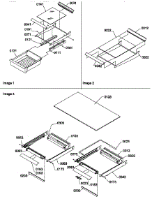 09 - Shelving Assemblies parts for Amana Refrigerator TR518ITVW / P1180808W W from AppliancePartsPros.com