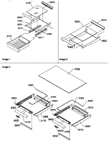09 - Shelving Assemblies parts for Amana Refrigerator TR518ITWL / P1183711W L from AppliancePartsPros.com