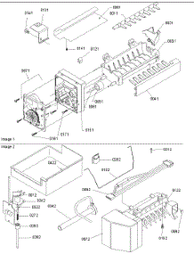 05 - Ice Maker Assy & Parts parts for Amana Refrigerator TR521VE / P1322601W E from AppliancePartsPros.com