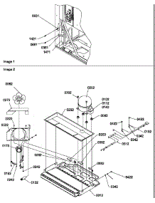09 - Machine Compartment parts for Amana Refrigerator TR522SL / P1182703W L from AppliancePartsPros.com