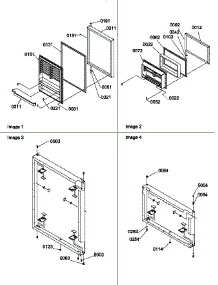 02 - Door Assemblies parts for Amana Refrigerator TR525SL / P1182804W L from AppliancePartsPros.com