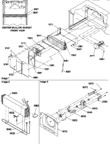 04 - Evap And Fan Motor Assemblies parts for Amana Refrigerator TRI18TL / P1303201W L from AppliancePartsPros.com