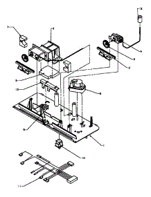 06 - Control Assy parts for Amana Refrigerator TS18A3L / P1181811W L from AppliancePartsPros.com