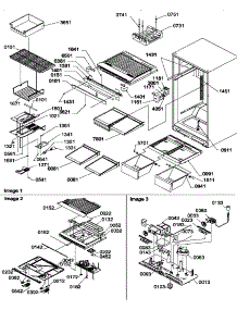 06 - Interior Cabinet And Drain Block Assy parts for Amana Refrigerator TS22TE / P1306501W E from AppliancePartsPros.com