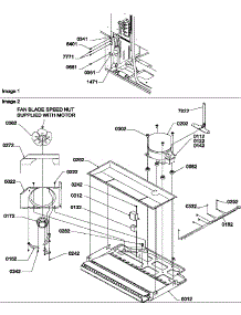 08 - Machine Compartment parts for Amana Refrigerator TS22TW / P1306501W W from AppliancePartsPros.com