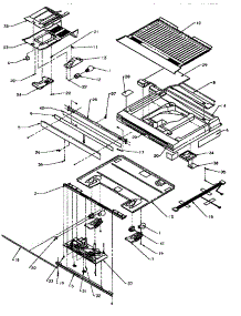 07 - Divider Block parts for Amana Refrigerator TSI18A5W / P1188201W W from AppliancePartsPros.com