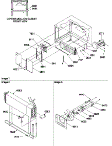 04 - Evaporator And Fan Motor Assemblies parts for Amana Refrigerator TSI25VE / P1308102W E from AppliancePartsPros.com