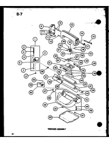 08 - Wringer Assy parts for Amana Washer TWA-202 / P7575302W from AppliancePartsPros.com