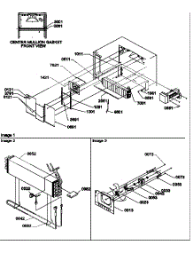 04 - Evap And Fan Motor Assemblies parts for Amana Refrigerator TX18VE / P1301702W E from AppliancePartsPros.com