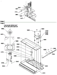 08 - Machine Compartment parts for Amana Refrigerator TX18VW / P1301702W W from AppliancePartsPros.com